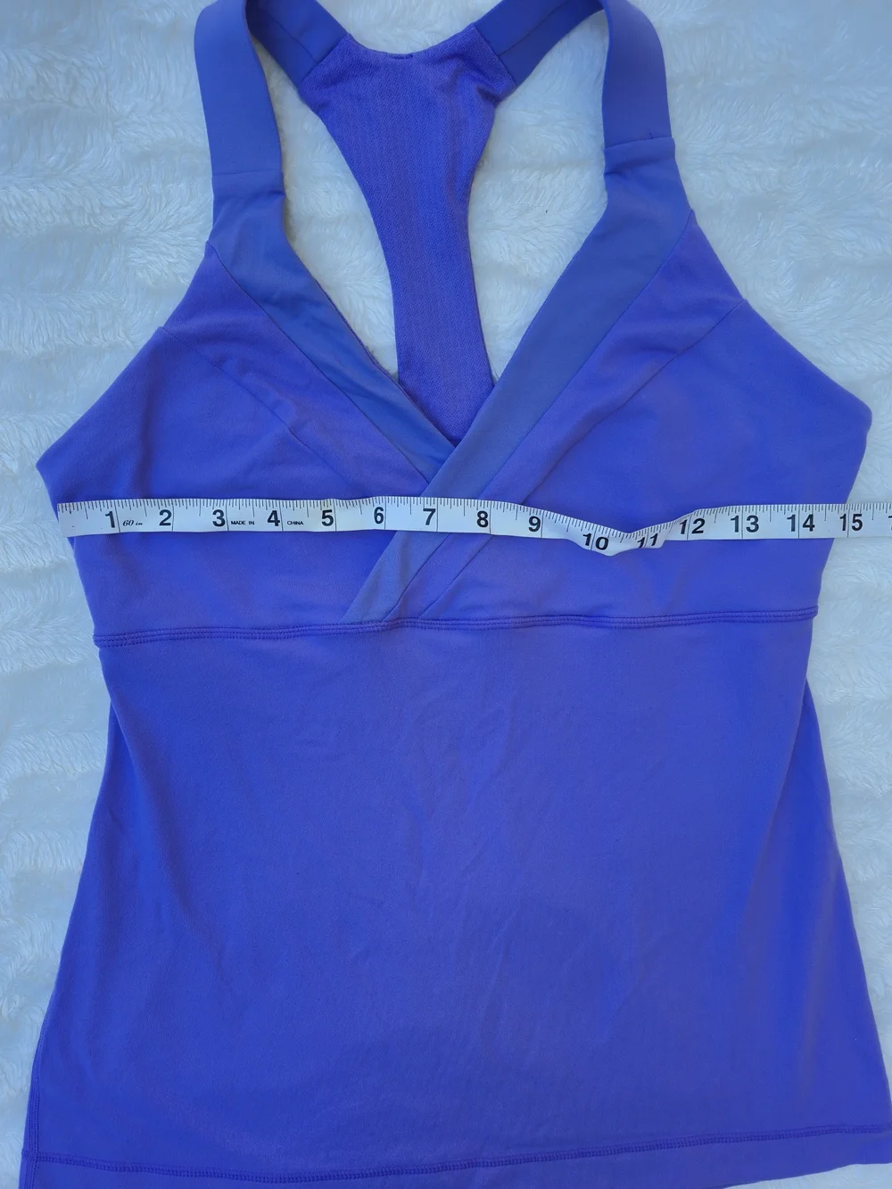 lululemon athletica Lavender V-Neck Racerback Tank